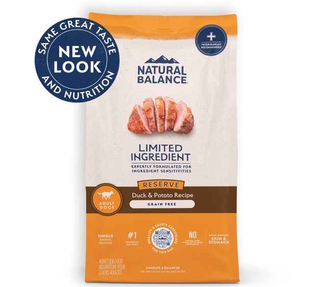 Natural Balance Limited Ingredient Reserve Grain Free Duck & Potato Recipe Dry Dog Food