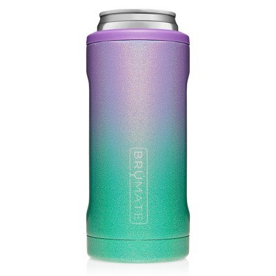 BrüMate Hopsulator Slim Can Cooler-Glitter Mermaid