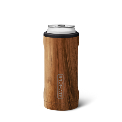 BrüMate Hopsulator Slim Can Cooler-Walnut