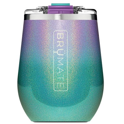 BrüMate Uncork'd XL Wine Tumbler-Glitter Mermaid - MUV Collection