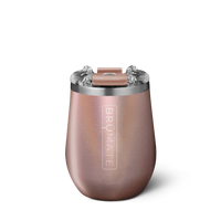 BrüMate Uncork'd XL Wine Tumbler-Glitter Rose Gold - MUV Collection