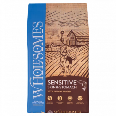 Wholesomes™ Sensitive Skin & Stomach with Salmon Protein for Dogs & Puppies
