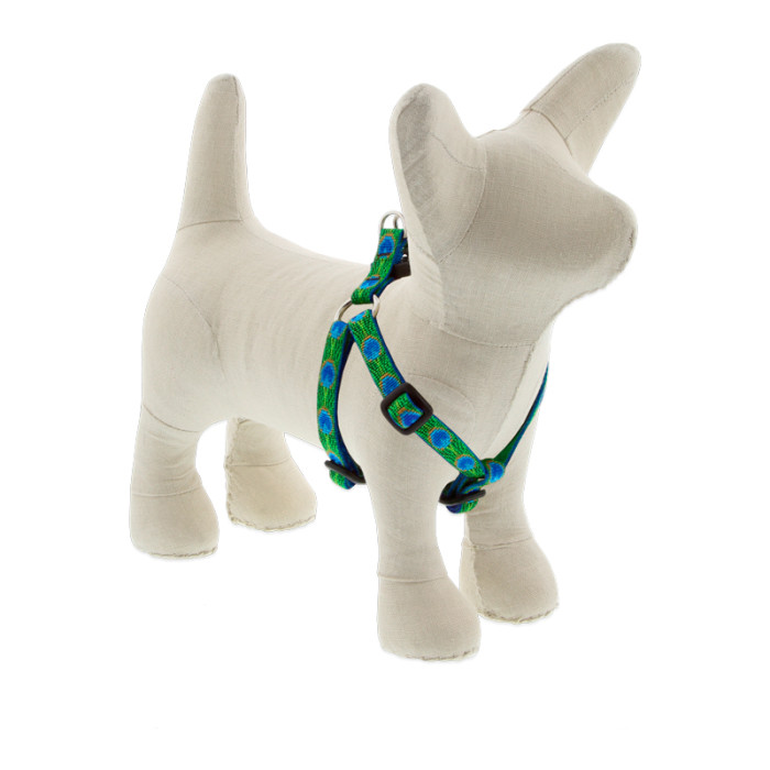 Lupine Pet Original Designs Step In Dog Harness-Tail Feathers