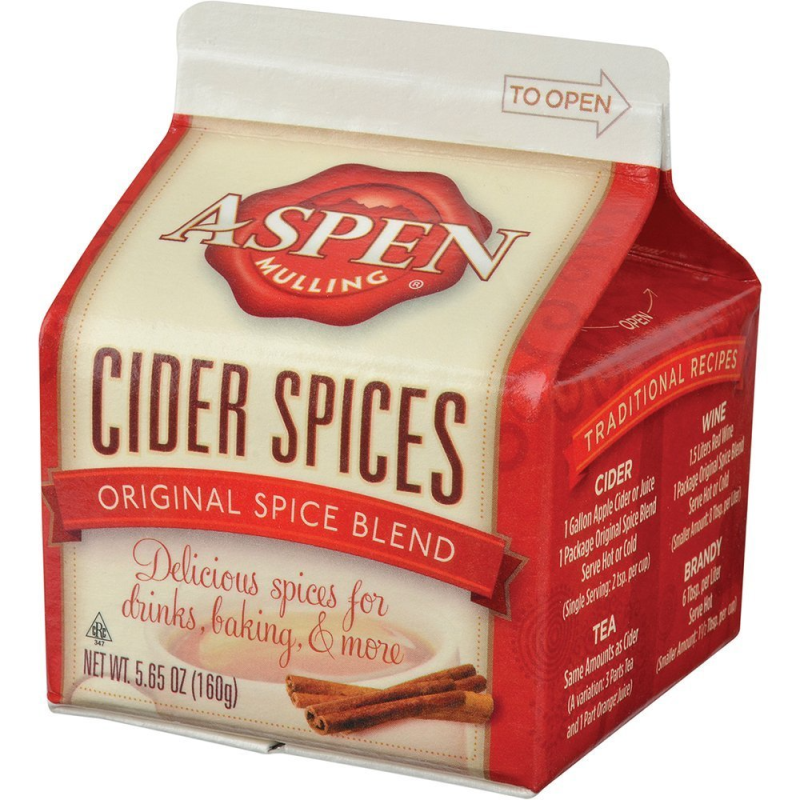 Aspen Mulling Naturally Flavored Cider Spices-Original Spice Blend