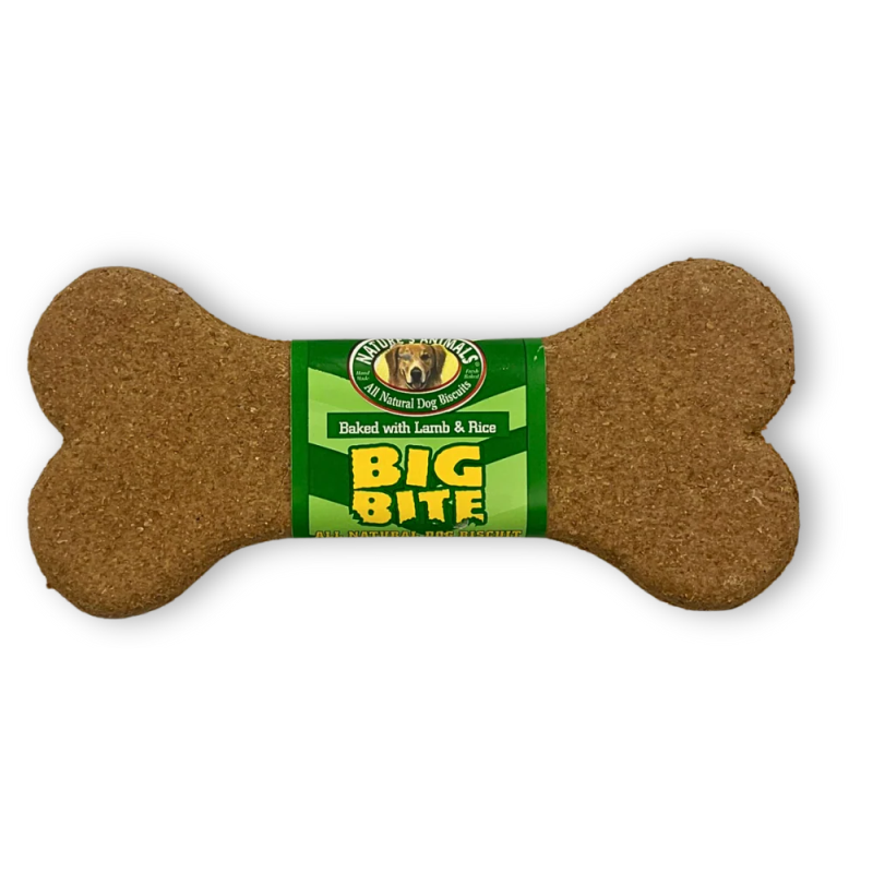 Nature's Animals Big Bite All Natural Dog Biscuit-Single