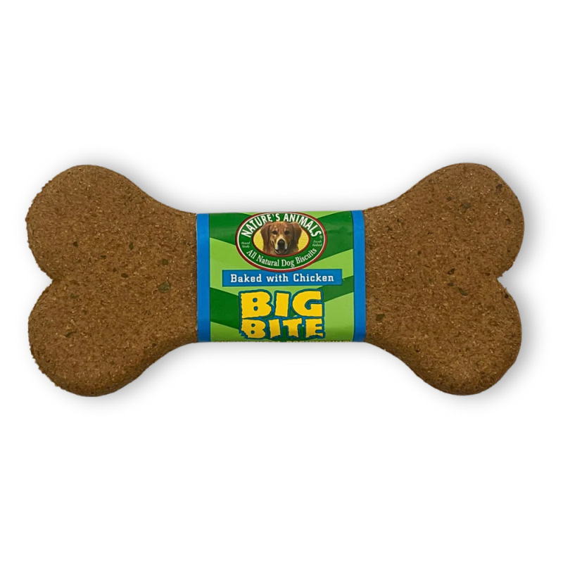 Nature's Animals Big Bite All Natural Dog Biscuit-Single