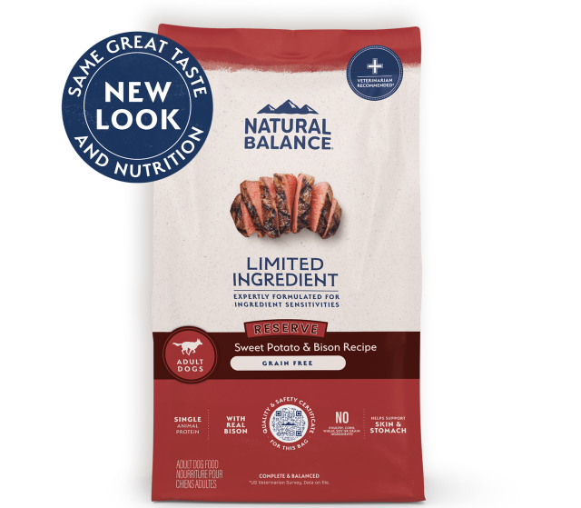 Natural Balance Limited Ingredient Reserve Grain Free Sweet Potato & Bison Recipe Dry Dog Food