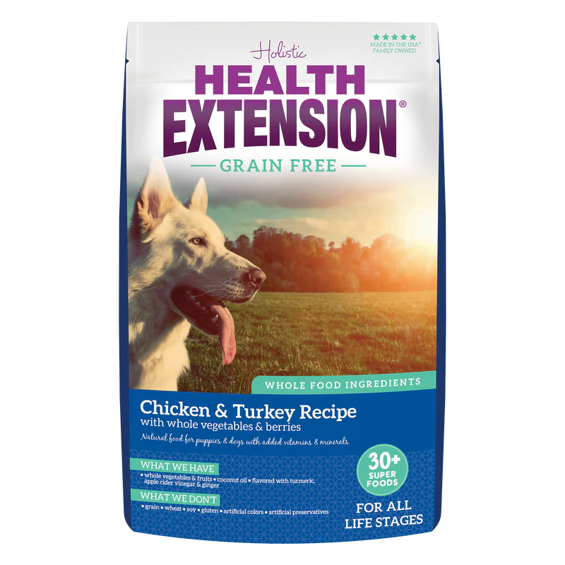Health Extension Grain Free Chicken & Turkey Recipe