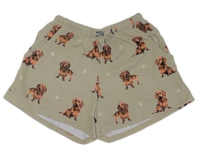 Comfies Dog Breed Lounge Shorts for Women-Dachshund