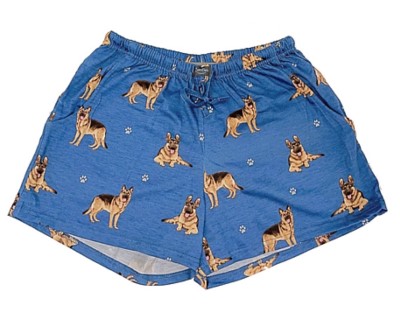 Comfies Dog Breed Lounge Shorts for Women-German Shepherd