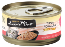 Fussie Cat Tuna Formula in Aspic Canned Cat Food