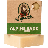 Dr. Squatch Men's Natural Bar Soap-Alpine Sage