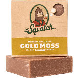 Dr. Squatch Men's Natural Bar Soap-Gold Moss