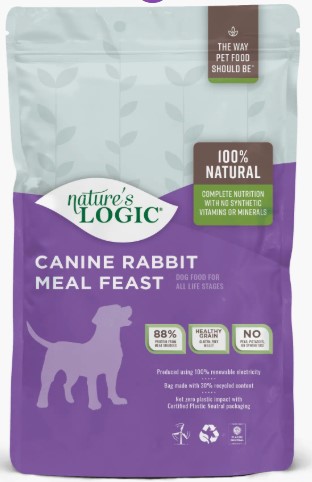 Nature's Logic Canine Rabbit Meal Feast