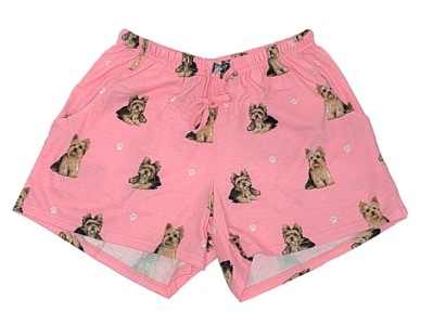 Comfies Dog Breed Lounge Shorts for Women-Yorkie