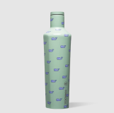 vineyard vines x Corkcicle Canteen-Whales Repeat Capri Blue