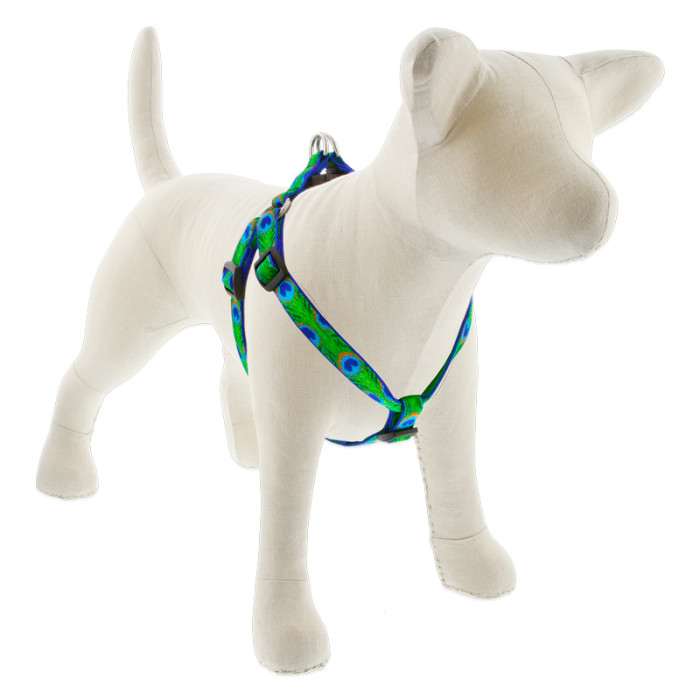 Lupine Pet Original Designs Step In Dog Harness-Tail Feathers