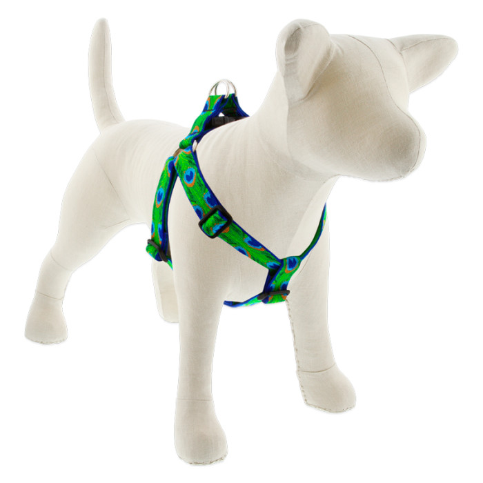 Lupine Pet Original Designs Step In Dog Harness-Tail Feathers