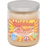 Pet Odor Exterminator Sandalwood Deodorizing Candle