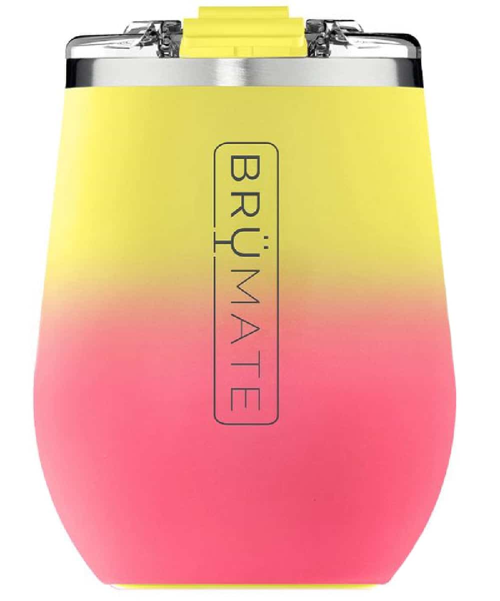 BrüMate Uncork'd XL Wine Tumbler-Sunset - MUV Collection