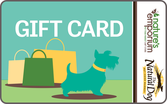 eGift Card-Any Amount - Dog with Bags-Dog with Shopping Bags-