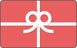 eGift Card-Any Amount-Red Wrapping with Bow-