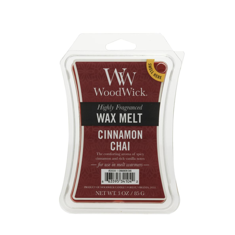 WoodWick Wax Melt-Cinnamon Chai