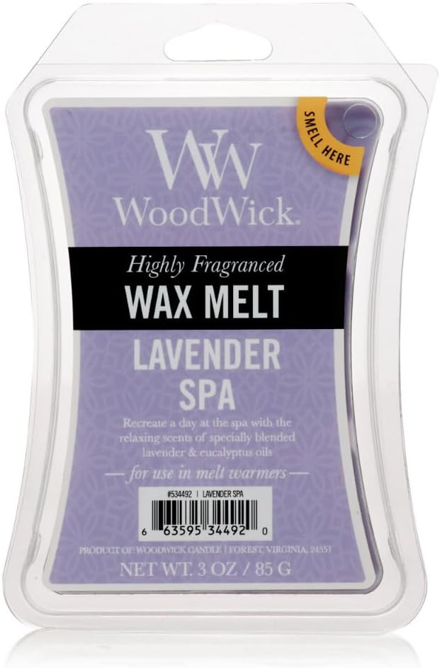 WoodWick Wax Melt-Lavender Spa