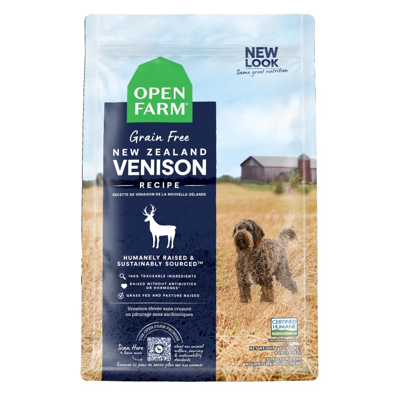 Open Farm New Zealand Venison Dry Dog Food