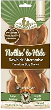 Nothin' to Hide Ring/Bone Dog Chew-Chicken