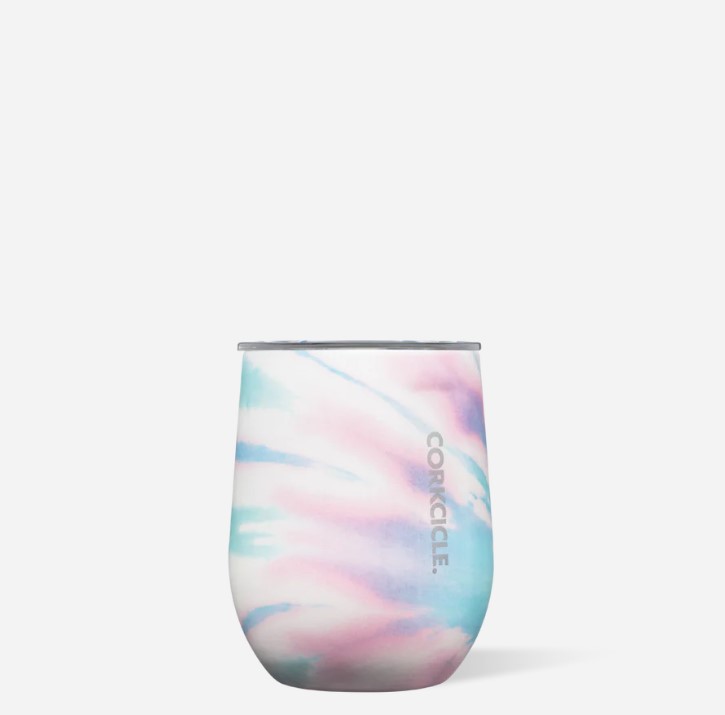 Corkcicle Stemless-Coastal Swirl