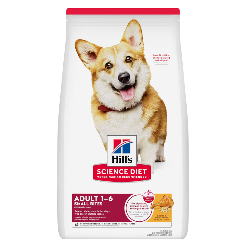 Hill's Science Diet Adult Small Bites Chicken & Barley Recipe Dog Food