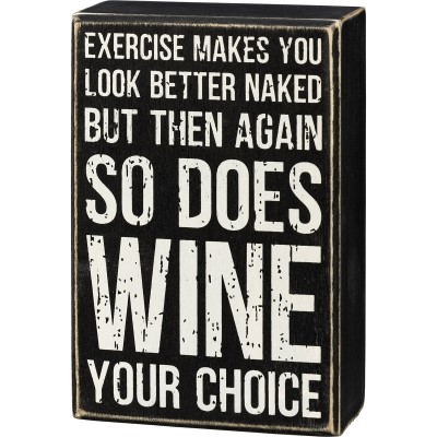 Primitives by Kathy Bottle Tag-So Does Wine
