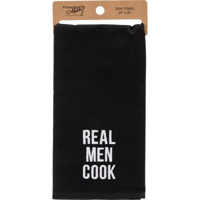 Primitives by Kathy Kitchen Towel-Real Men Cook