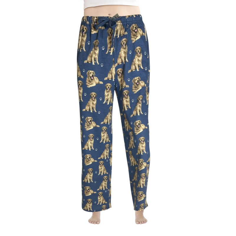 Comfies Dog Breed Lounge Pants for Women, Golden Retriever