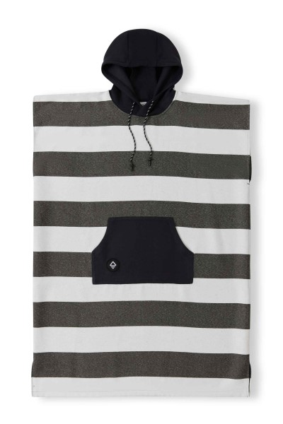Nomadix Changing Poncho-Stripes Noll Black