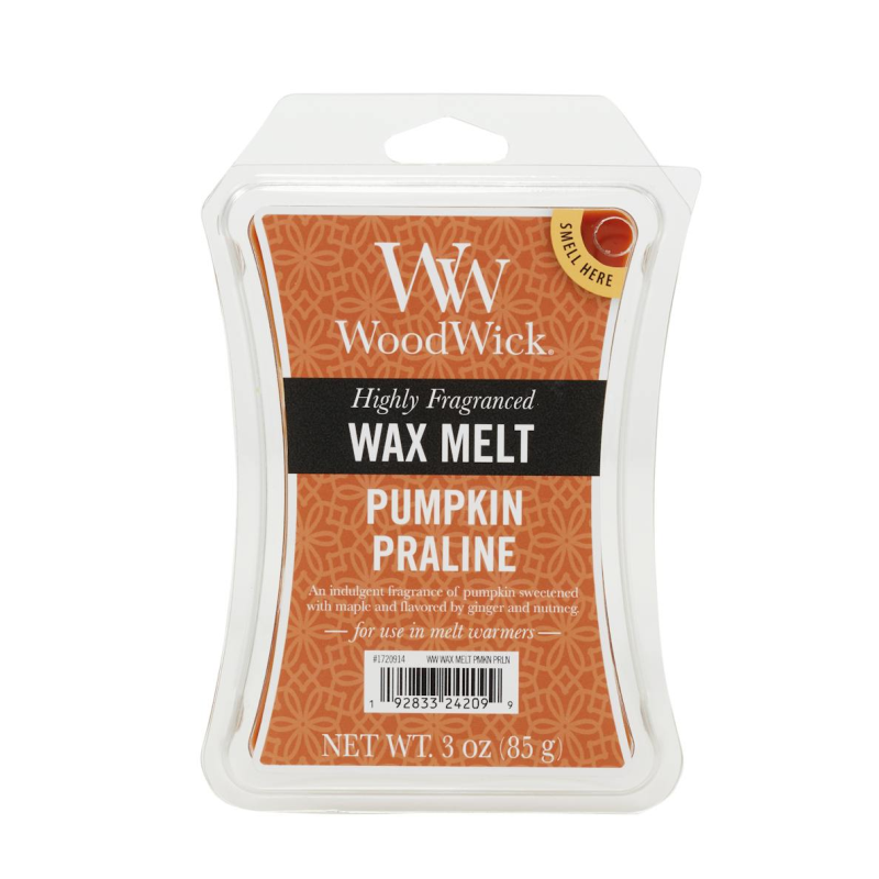 WoodWick Wax Melt-Pumpkin Praline