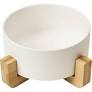 Cosmo Furbabies Single Dog & Cat Diner-White