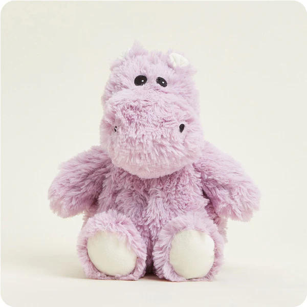 Hippo Warmies Weighted Heated Stuffed Animal