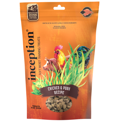 Inception® Chicken & Pork Recipe Soft Moist Training Treat for Dogs