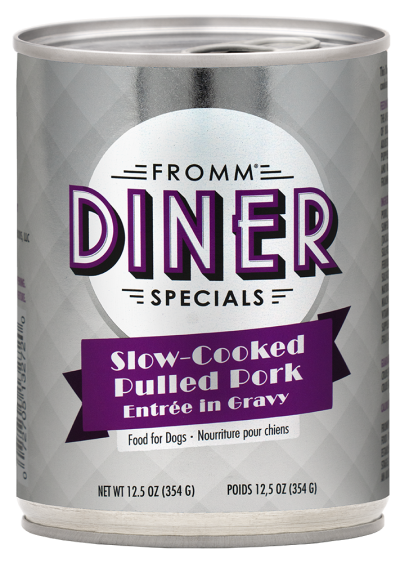 Fromm Diner Specials Slow-Cooked Pulled Pork Entree Wet Food for Dogs