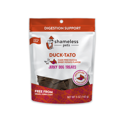 Shameless Pets Duck-Tato Bite-Sized Jerky Dog Treats