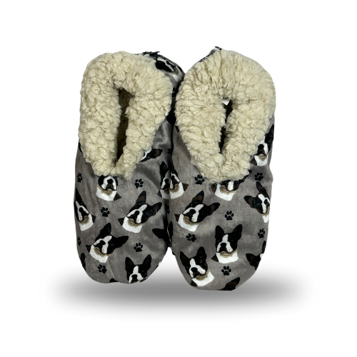 Comfies Pet Lover Slippers Boston Terrier