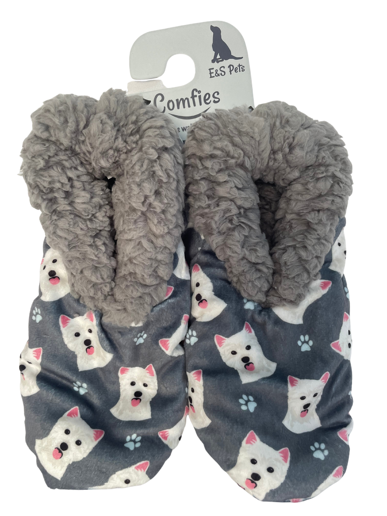 Comfies Pet Lover Slippers Westie