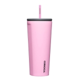Corkcicle Cold Cup Insulated Tumbler with Straw-Sun-Soaked Pink