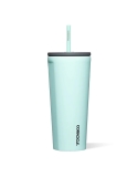Corkcicle Cold Cup Insulated Tumbler with Straw-Sun-Soaked Teal