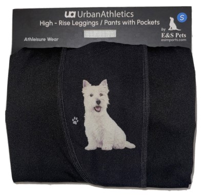 Urban Athletics Ladies High Rise Leggings with Pockets-Westie