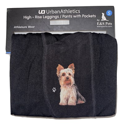 Urban Athletics Ladies High Rise Leggings with Pockets-Yorkie