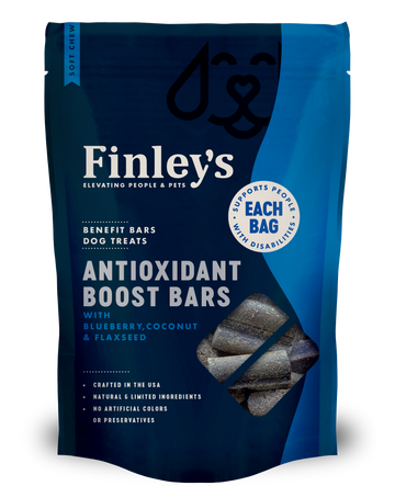 Finley's Antioxidant Boost Soft Chew Benefit Bars Dog Treats