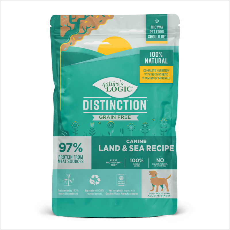 Nature's Logic Distinction™ Grain Free Canine Land & Sea Recipe